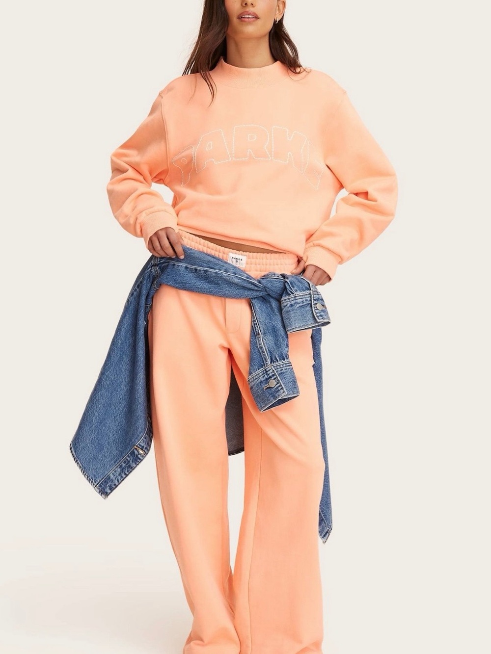 Parke X Target Mockneck Sweatshirt S/M IN HAND - Picture 2 of 2